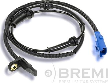 Bremi 50261 - Датчик ABS, частота вращения колеса autosila-amz.com