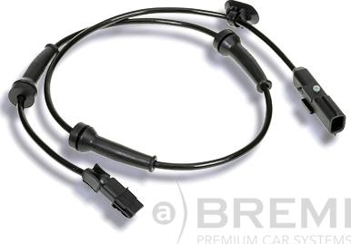 Bremi 50280 - BR-50280_датчик ABS! передний\ Renault Megane/Scenic 1.4-2.0i/DCi 03-09 autosila-amz.com