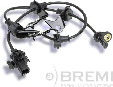 Bremi 50754 - Датчик ABS, частота вращения колеса autosila-amz.com