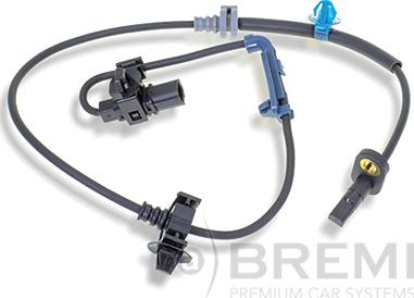 Bremi 50758 - Датчик ABS, частота вращения колеса autosila-amz.com