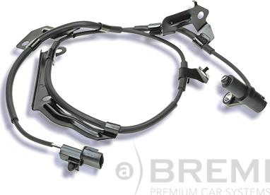 Bremi 50714 - Датчик ABS, частота вращения колеса autosila-amz.com