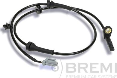 Bremi 50727 - Датчик ABS, частота вращения колеса autosila-amz.com