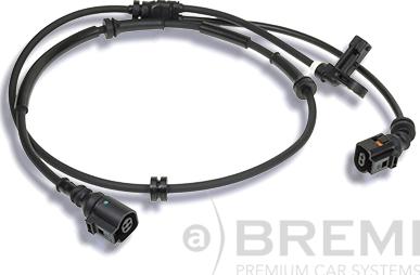 Bremi 51060 - Датчик ABS, частота вращения колеса autosila-amz.com