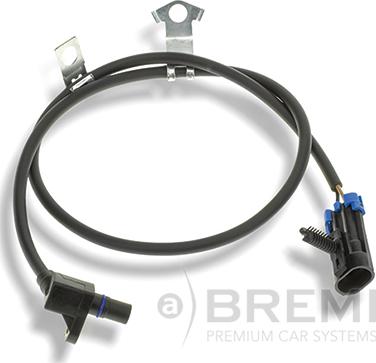 Bremi 51002 - Датчик ABS, частота вращения колеса autosila-amz.com