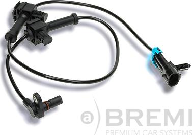 Bremi 51027 - Датчик ABS, частота вращения колеса autosila-amz.com