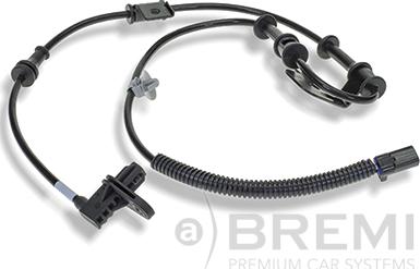 Bremi 51266 - Датчик ABS, частота вращения колеса autosila-amz.com