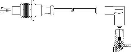 Bremi 631/40 - Провод зажигания autosila-amz.com