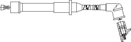 Bremi 6A55F73 - Провод зажигания autosila-amz.com