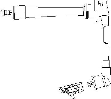 Bremi 6A82/33 - Провод зажигания autosila-amz.com