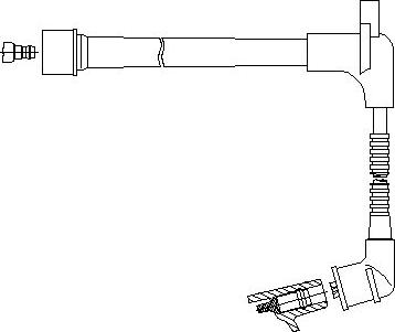 Bremi 6A27E42 - Провод зажигания autosila-amz.com