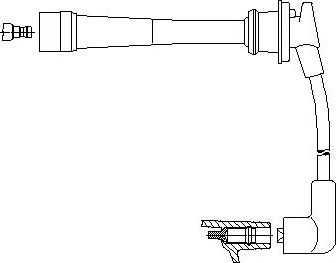 Bremi 6A76/40 - Провод зажигания autosila-amz.com