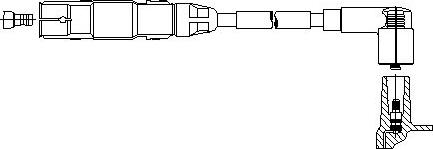 Bremi 193/69 - Провод зажигания autosila-amz.com