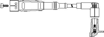 Bremi 151/55 - Провод зажигания autosila-amz.com