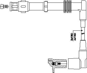 Bremi 189/84 - Провод зажигания autosila-amz.com