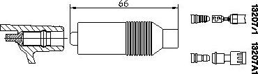 Bremi 13207/1 - Вилка, распределитель зажигания autosila-amz.com