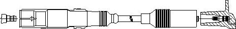 Bremi 171/30 - Провод зажигания autosila-amz.com