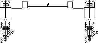 Bremi 177/28 - Провод зажигания autosila-amz.com