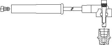 Bremi 893/80 - Провод зажигания autosila-amz.com