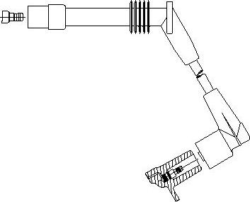 Bremi 379/43 - Провод зажигания autosila-amz.com