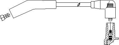 Bremi 3A52/41 - Провод зажигания autosila-amz.com