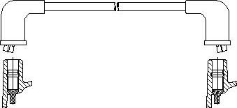 Bremi 3A12/53 - Провод зажигания autosila-amz.com