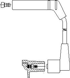 Bremi 3A30/14 - Провод зажигания autosila-amz.com