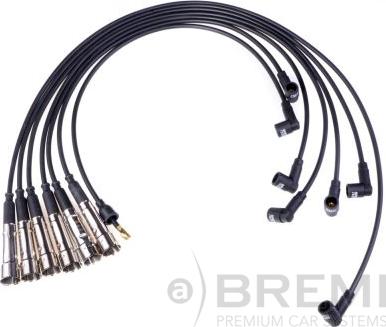 Bremi 257 - Комплект проводов зажигания autosila-amz.com