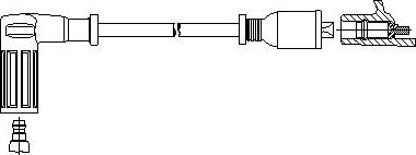 Bremi 724/47 - Провод зажигания autosila-amz.com