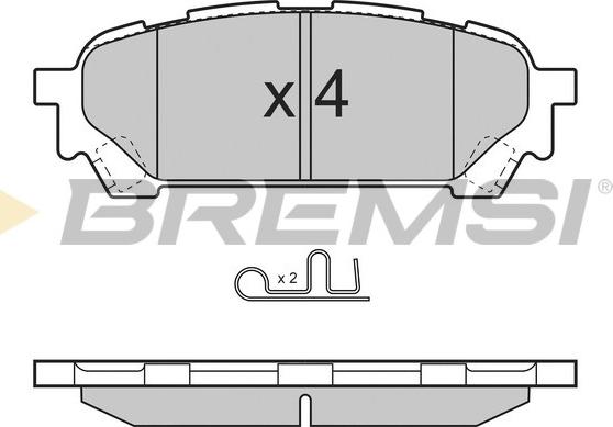 Protechnic PRP1049 - Тормозные колодки, дисковые, комплект autosila-amz.com