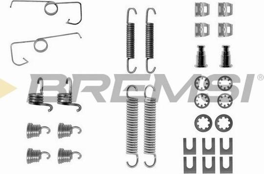 Bremsi SK0644 - Комплектующие, барабанный тормозной механизм autosila-amz.com