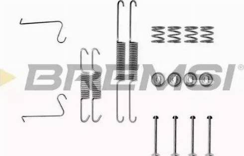 Bremsi SK0603 - Комплектующие, барабанный тормозной механизм autosila-amz.com