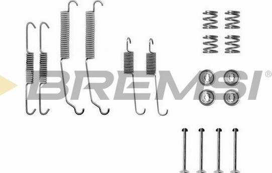 Bremsi SK0618 - Комплектующие, барабанный тормозной механизм autosila-amz.com