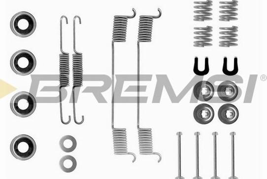 Bremsi SK0635 - Комплектующие, барабанный тормозной механизм autosila-amz.com