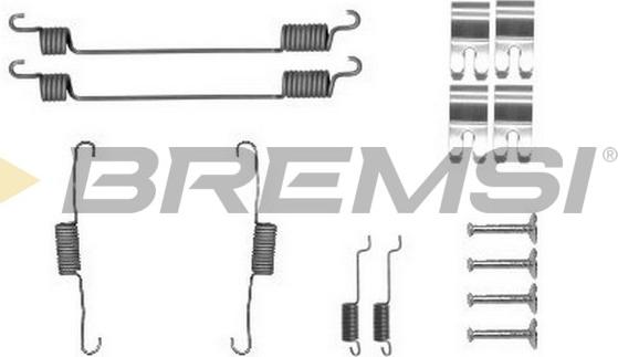 Bremsi SK0030 - Комплектующие, барабанный тормозной механизм autosila-amz.com