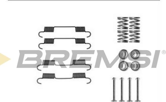 Bremsi SK0897 - Комплектующие, барабанный тормозной механизм autosila-amz.com