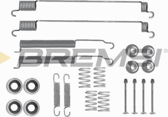 Bremsi SK0843 - Комплектующие, барабанный тормозной механизм autosila-amz.com