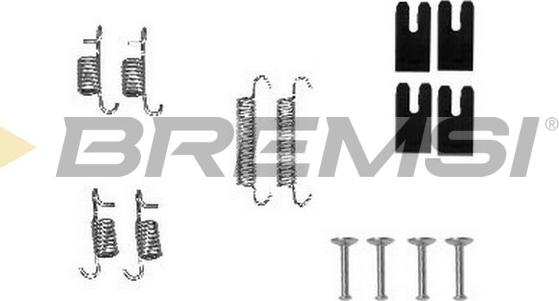 Bremsi SK0850 - Комплектующие, барабанный тормозной механизм autosila-amz.com