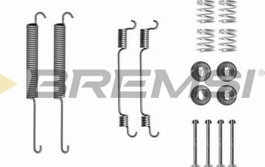 Bremsi SK0806 - Комплектующие, барабанный тормозной механизм autosila-amz.com