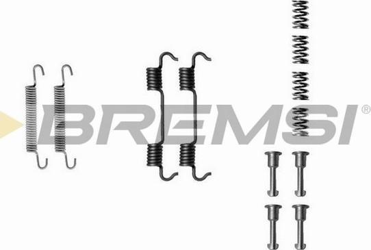 Bremsi SK0801 - Комплектующие, барабанный тормозной механизм autosila-amz.com