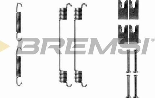 Bremsi SK0814 - Комплектующие, барабанный тормозной механизм autosila-amz.com