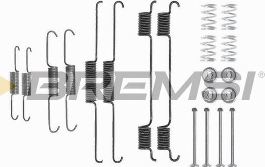 Bremsi SK0817 - Комплектующие, барабанный тормозной механизм autosila-amz.com