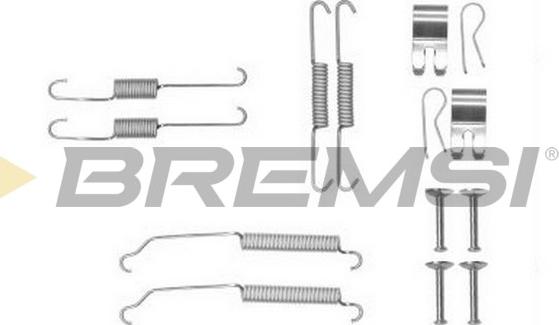 Bremsi SK0882 - Комплектующие, барабанный тормозной механизм autosila-amz.com