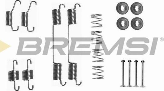 Bremsi SK0828 - Комплектующие, барабанный тормозной механизм autosila-amz.com