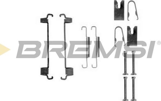 Bremsi SK0875 - Комплектующие, барабанный тормозной механизм autosila-amz.com