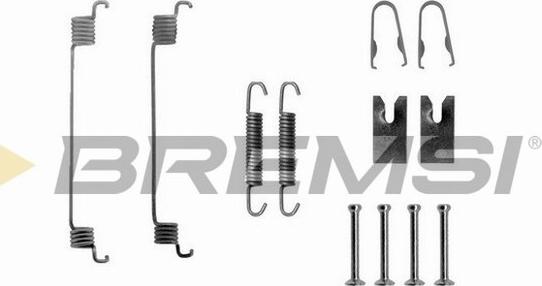 Bremsi SK0794 - Комплектующие, барабанный тормозной механизм autosila-amz.com