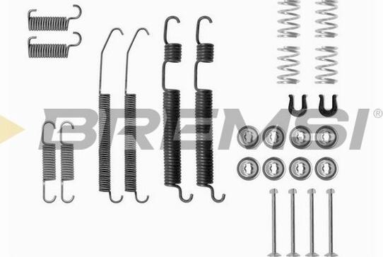 Bremsi SK0762 - Комплектующие, барабанный тормозной механизм autosila-amz.com