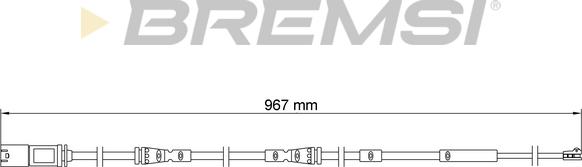Bremsi WI0936 - Сигнализатор, износ тормозных колодок autosila-amz.com