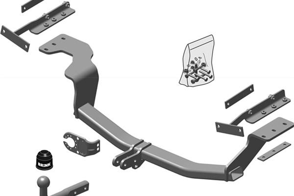 Brink 493700 - Прицепное устройство, фаркоп autosila-amz.com