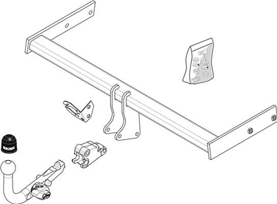 Brink 492900 - Прицепное устройство, фаркоп autosila-amz.com