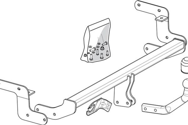 Brink 445400 - Прицепное устройство, фаркоп autosila-amz.com